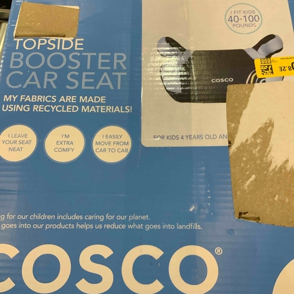 Cosco Kids Booster Seat - Black and Gray - Picture 2 of 7